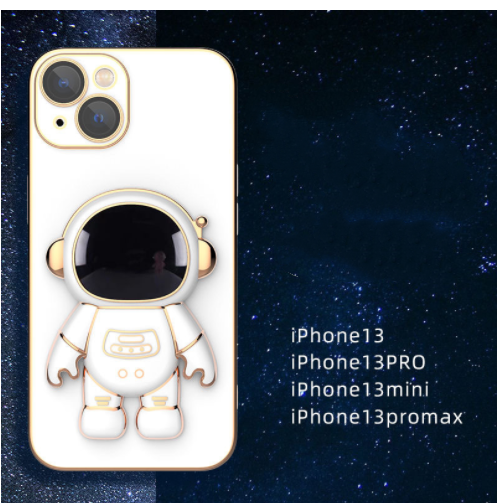 Stereo Astronaut Phone Case for Various Models